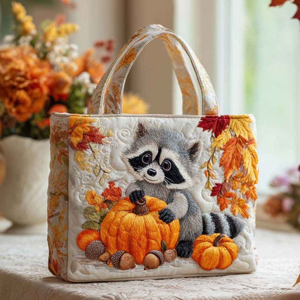 Cozy Bandits Quilted Tote Bag