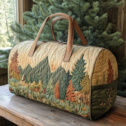 Echoing Pines Quilted Duffle Bag