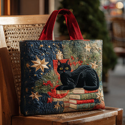 Forever Feline Quilted Tote Bag