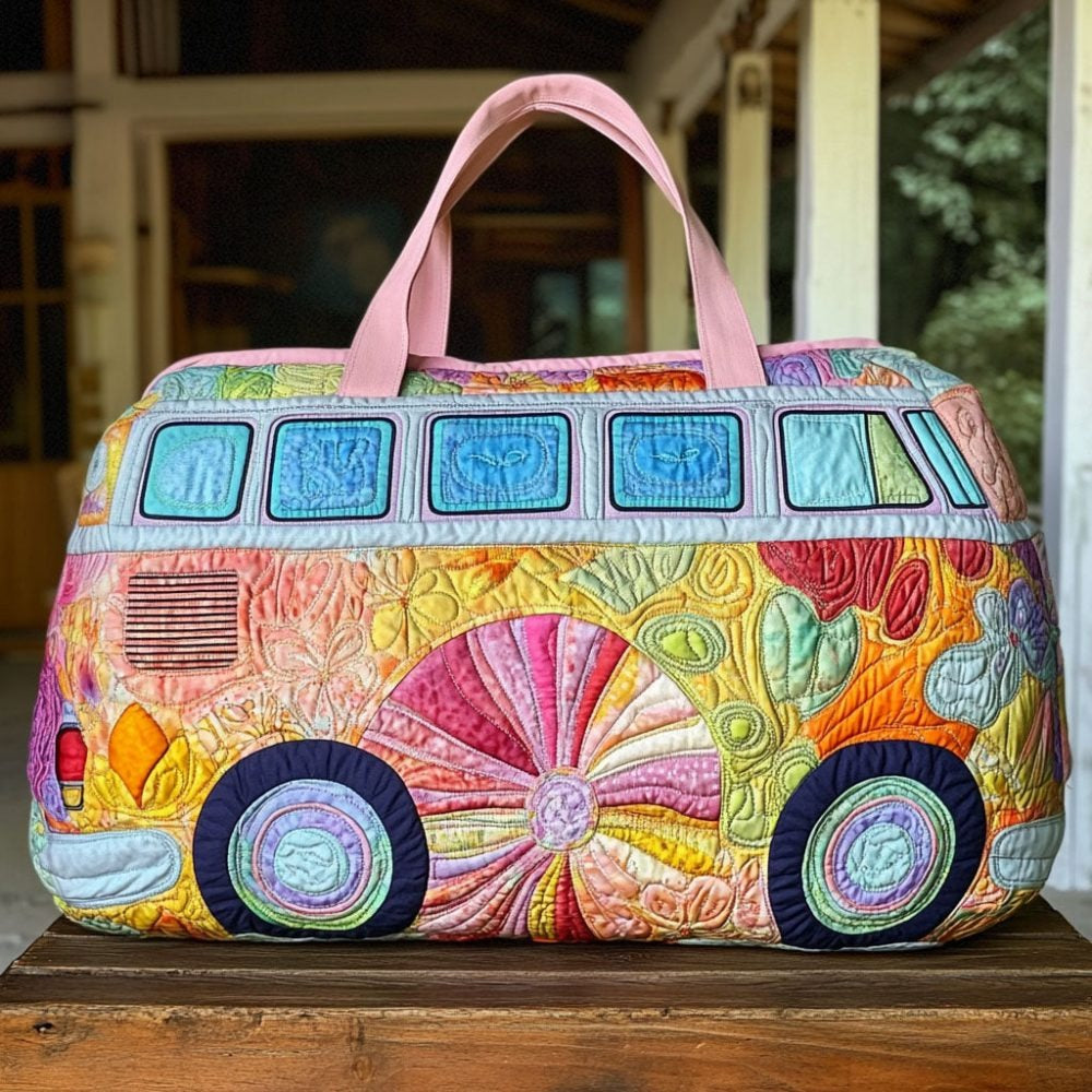 Sunshine Miles Quilted Duffle Bag