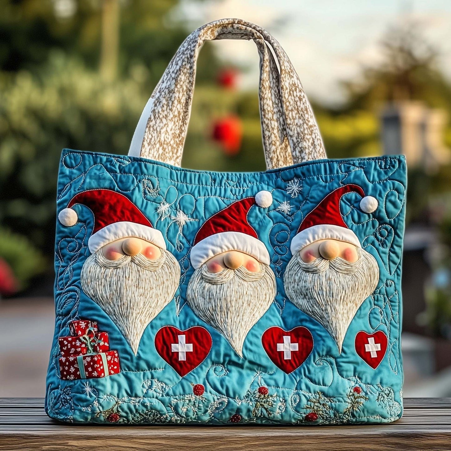 Nurse Quilted Tote Bag
