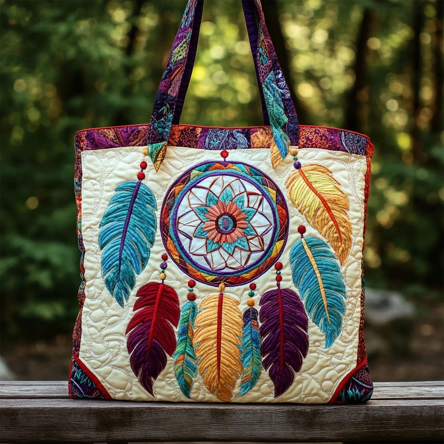 Soaring Dreams Quilted Tote Bag