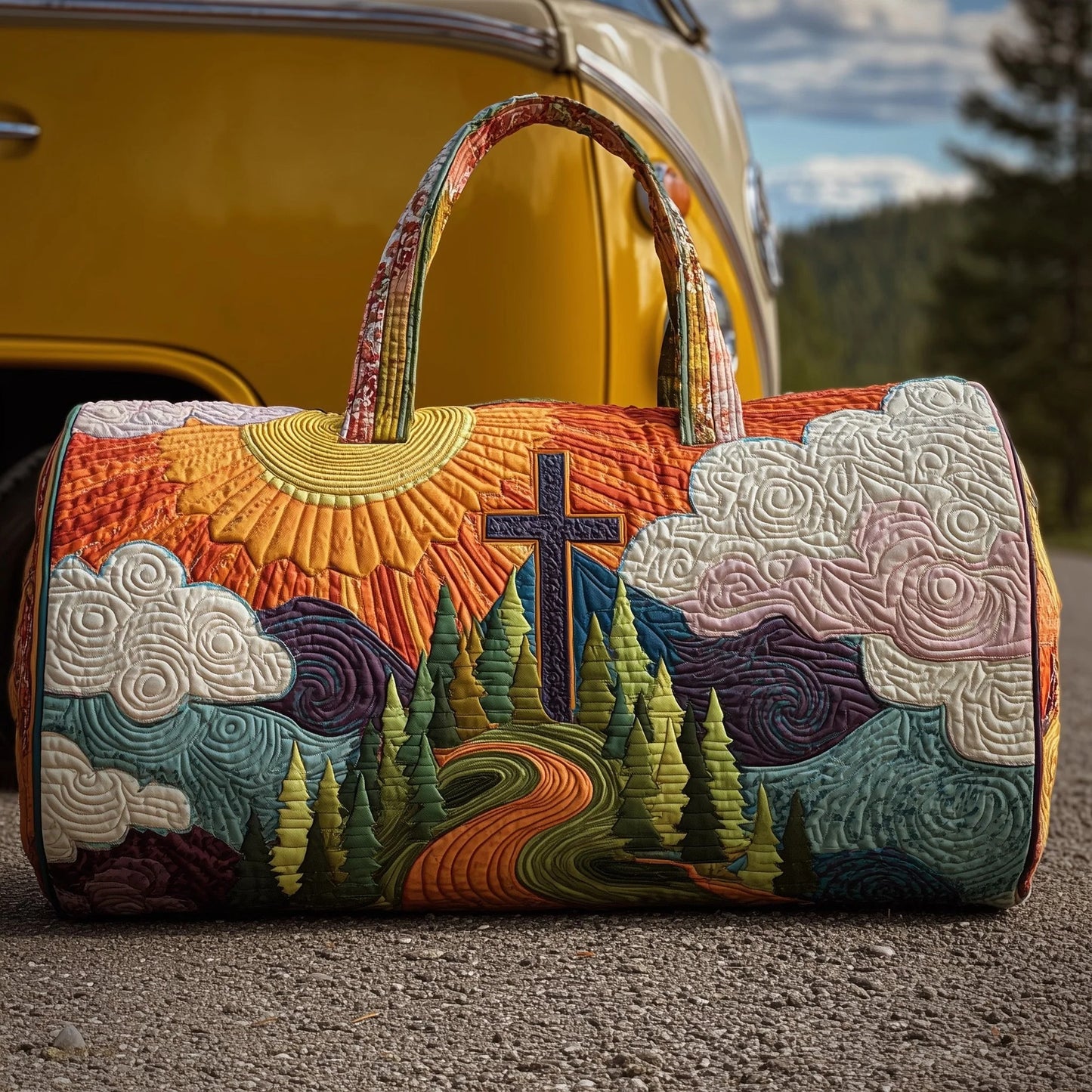 Christian Quilted Duffle Bag GFTOMA3493