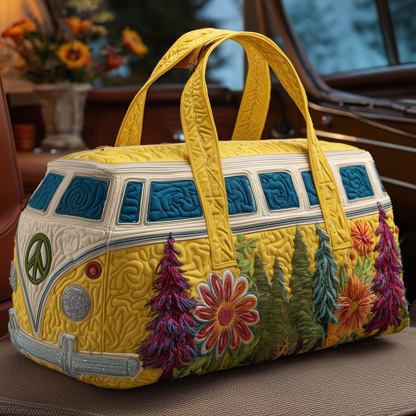 Festi Van Quilted Duffle Bag
