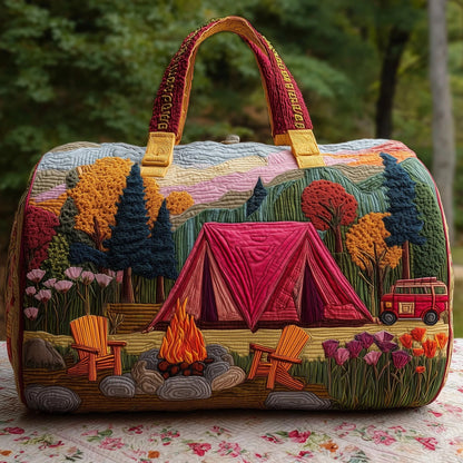 Camper Quilted Duffle Bag