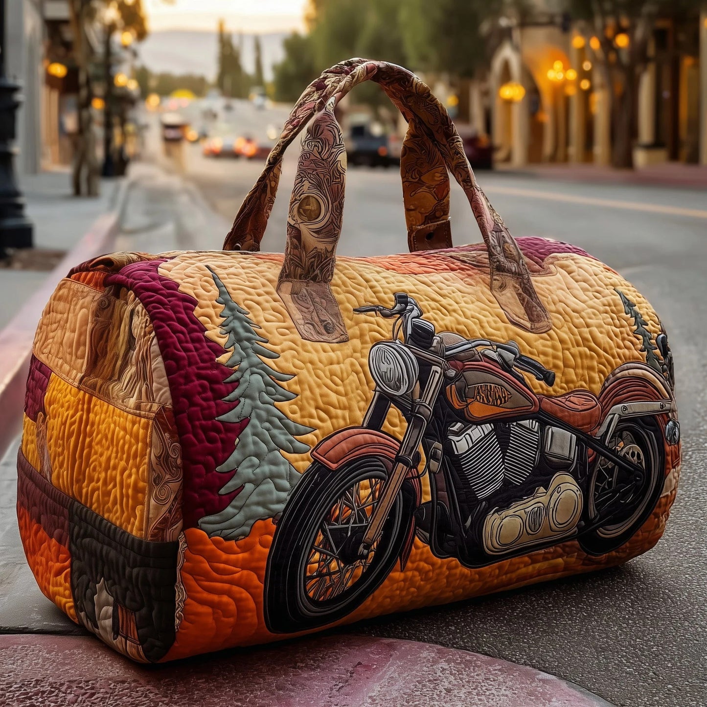 Freedom Ride Quilted Duffle Bag