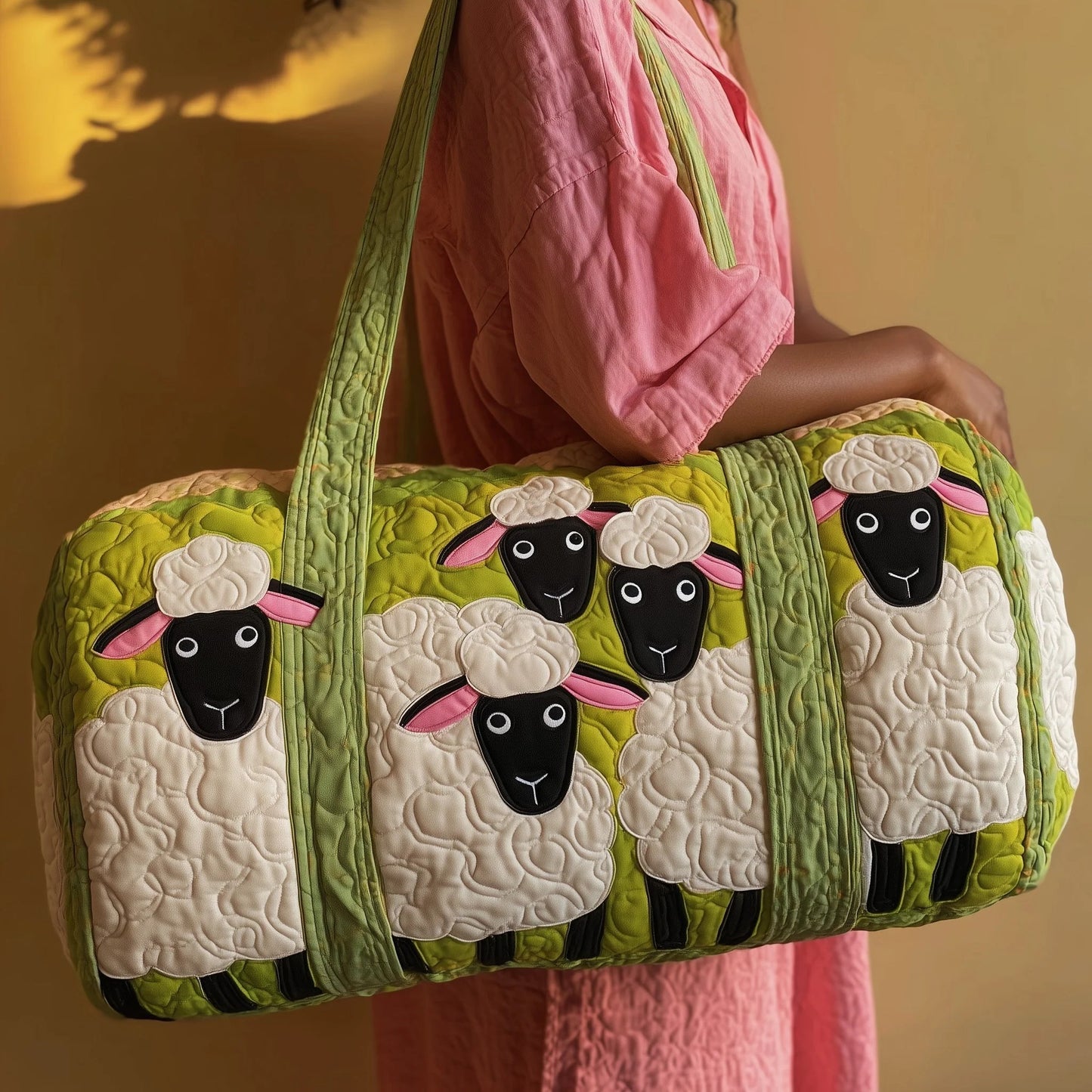 Sheep Quilted Duffle Bag GFTOMA2051